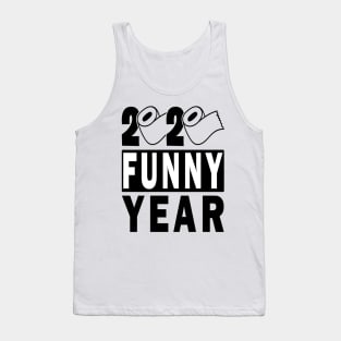 2020 Funny Year, Senior Quarantine Graduation Gift Shirt Tank Top